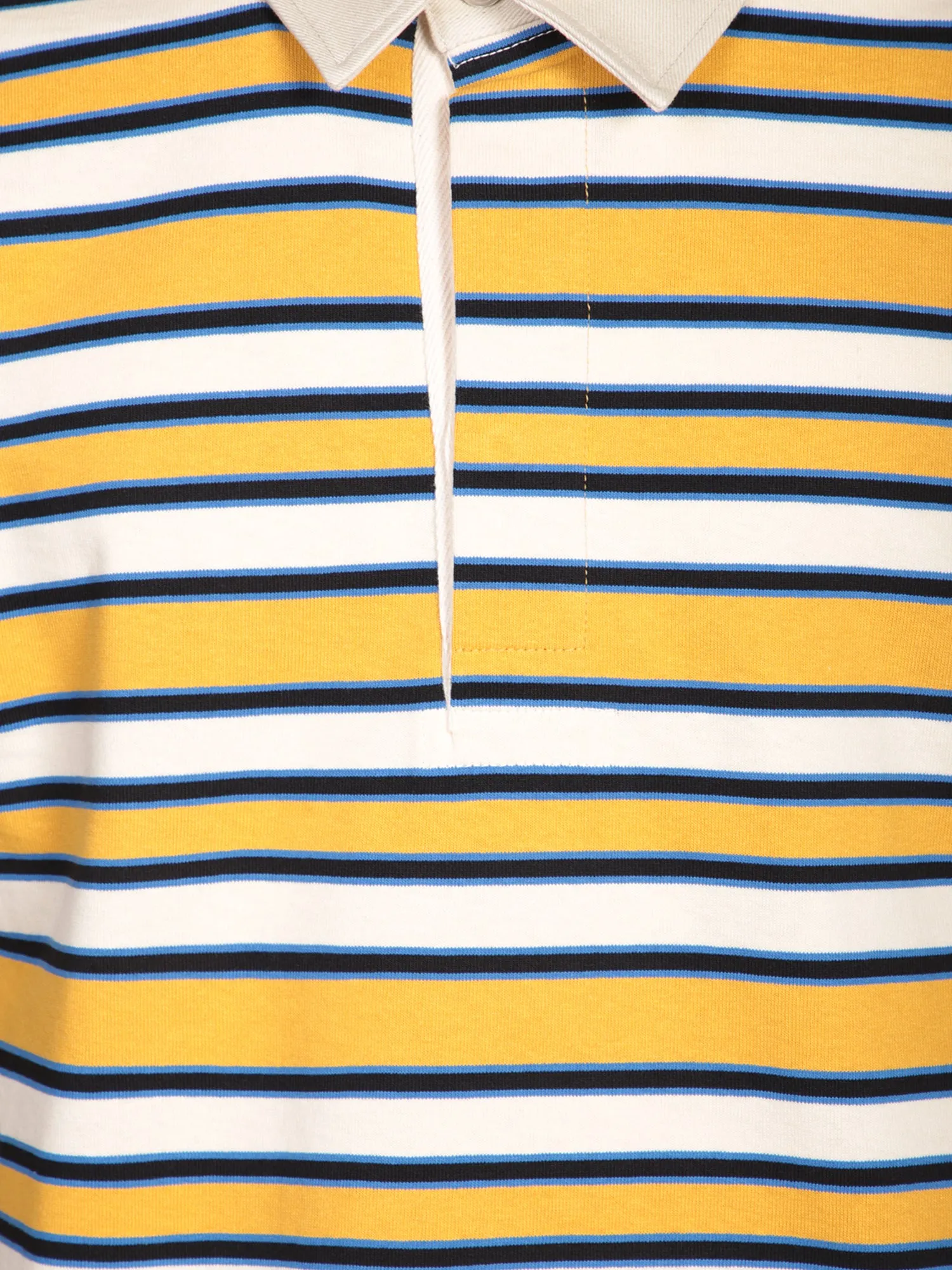 Striped multicolor polo shirt