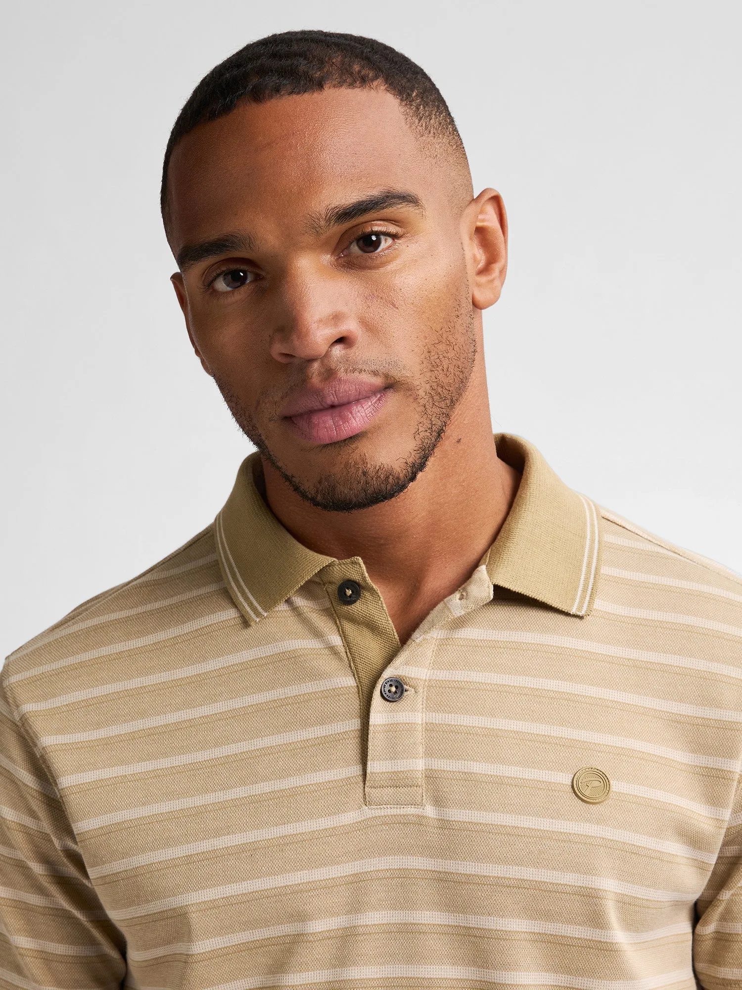 Striped Polo Deepview