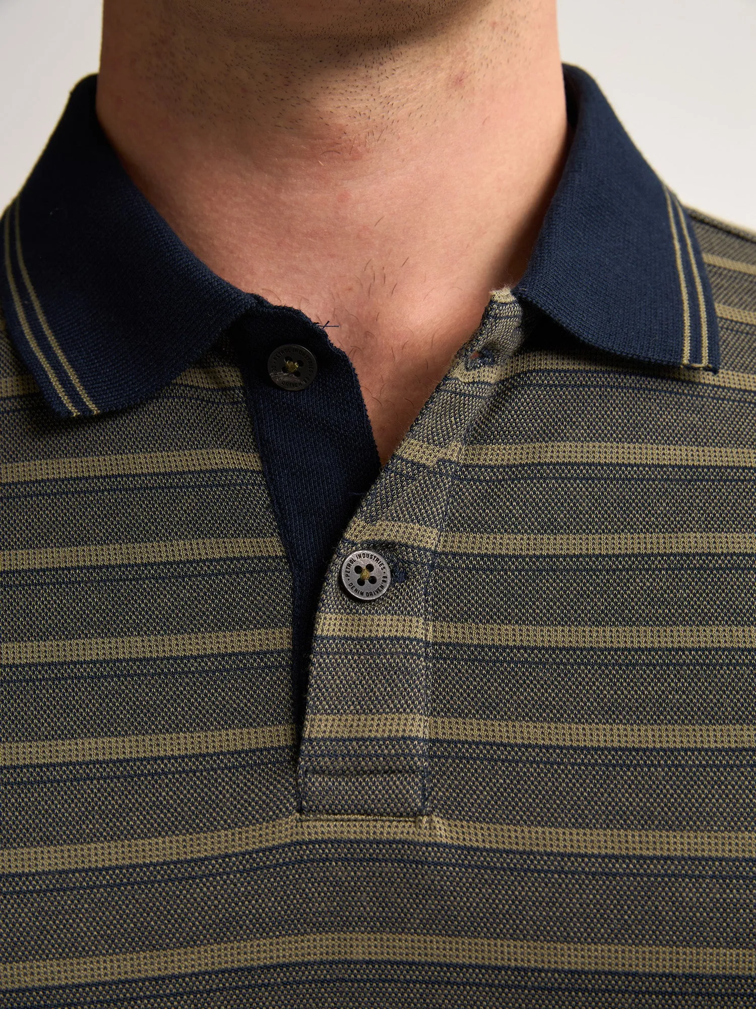 Striped Polo Deepview