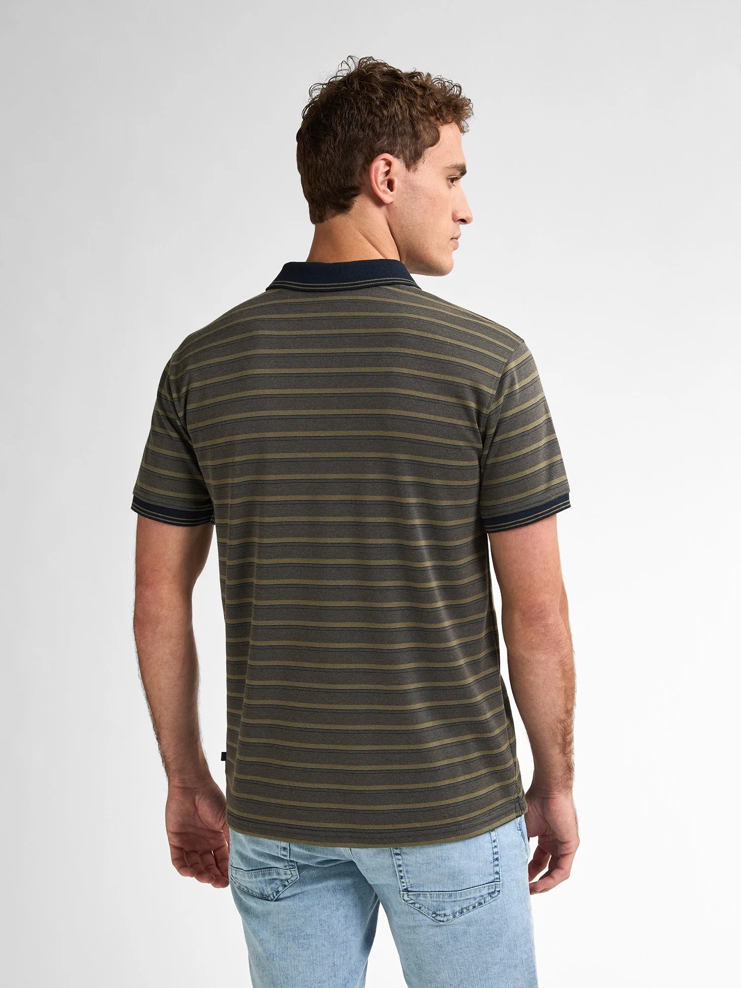 Striped Polo Deepview