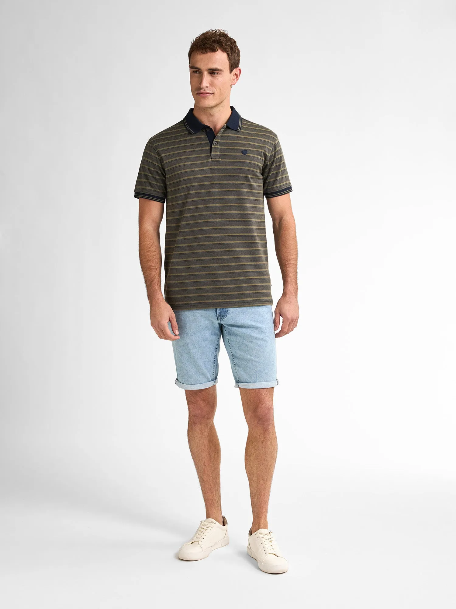 Striped Polo Deepview