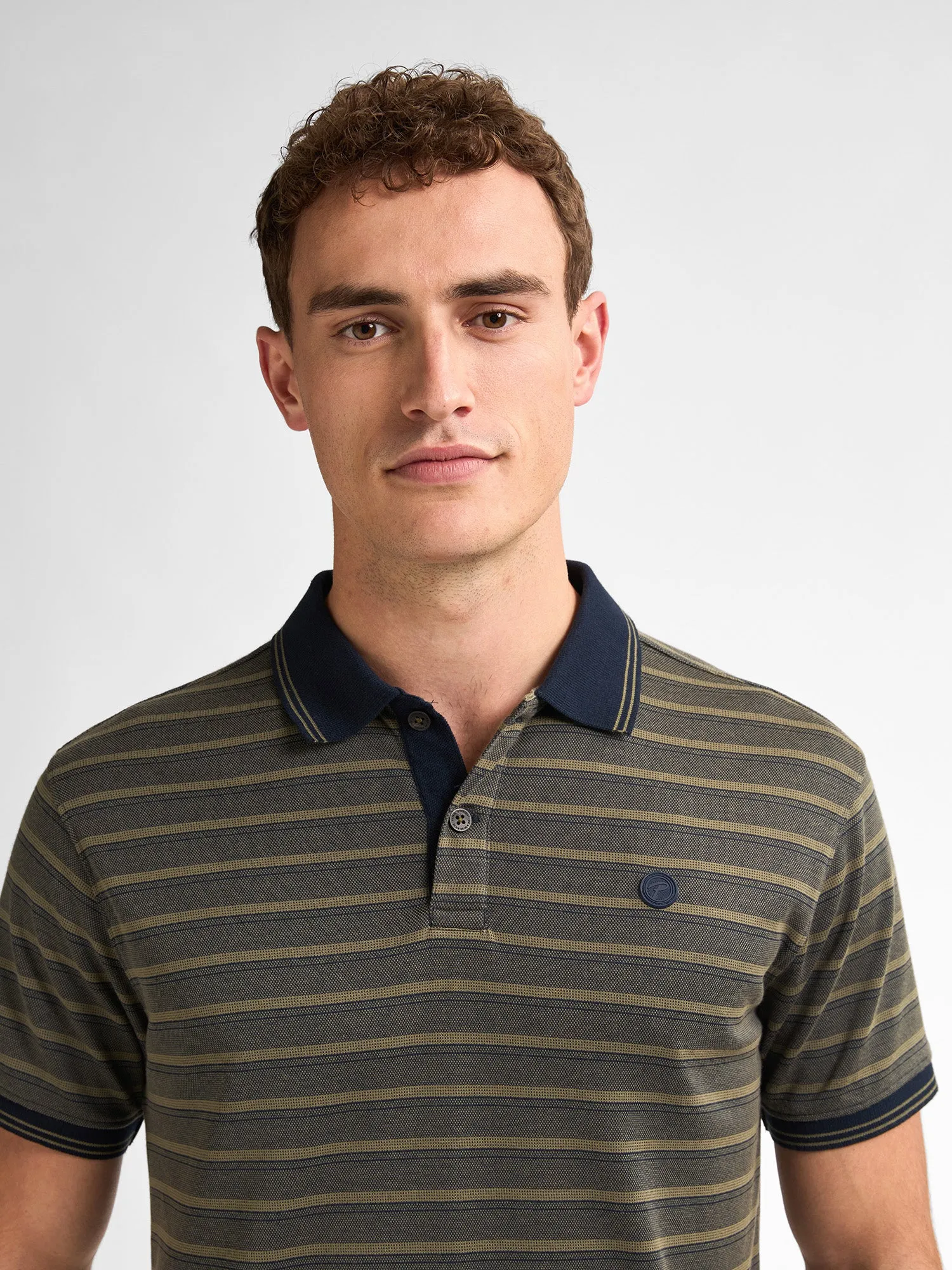 Striped Polo Deepview