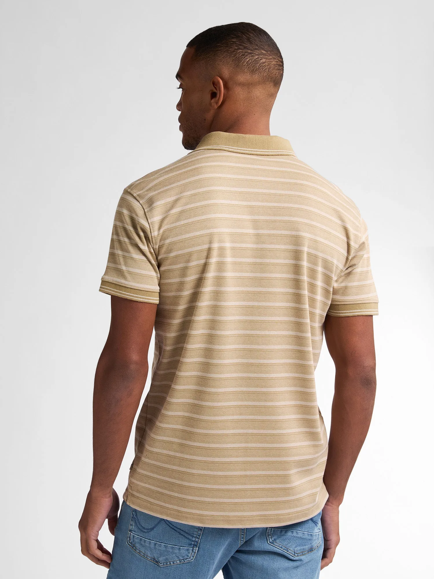 Striped Polo Deepview