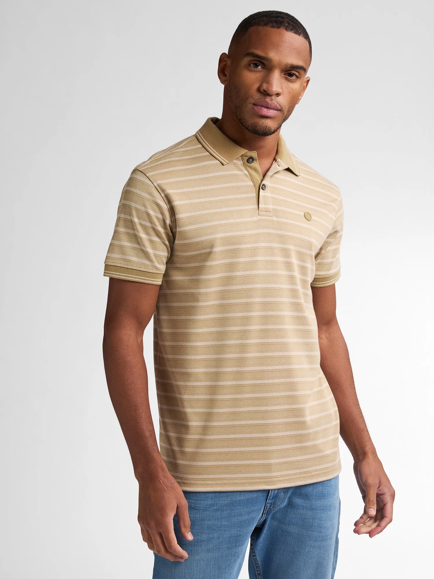 Striped Polo Deepview