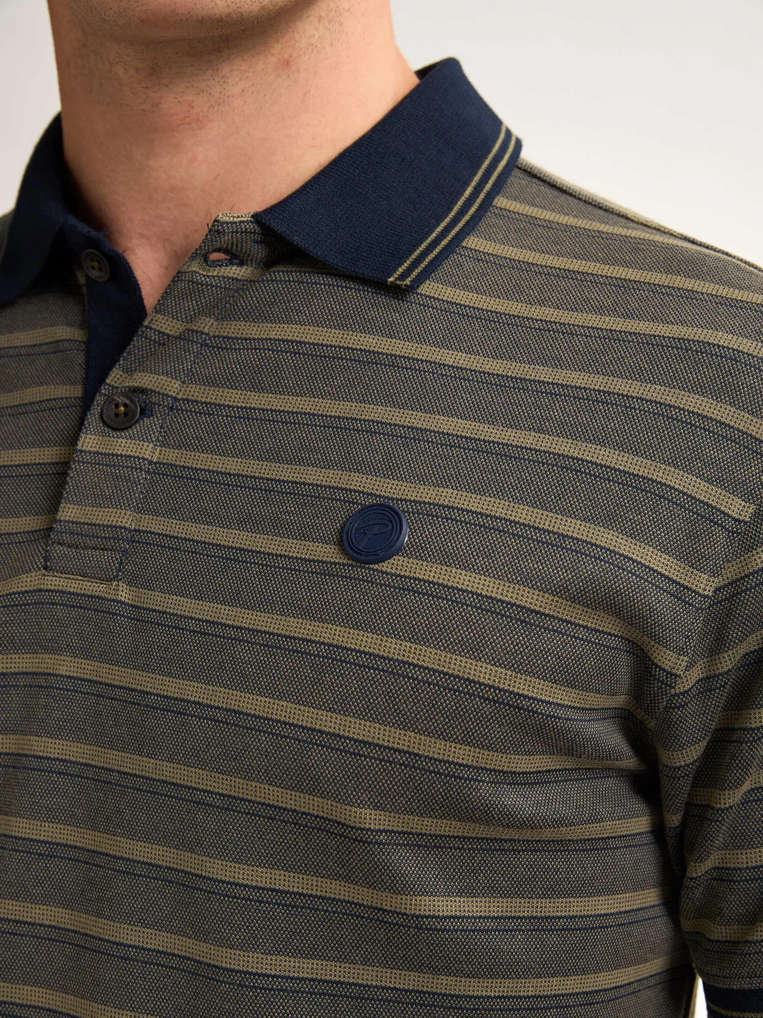 Striped Polo Deepview