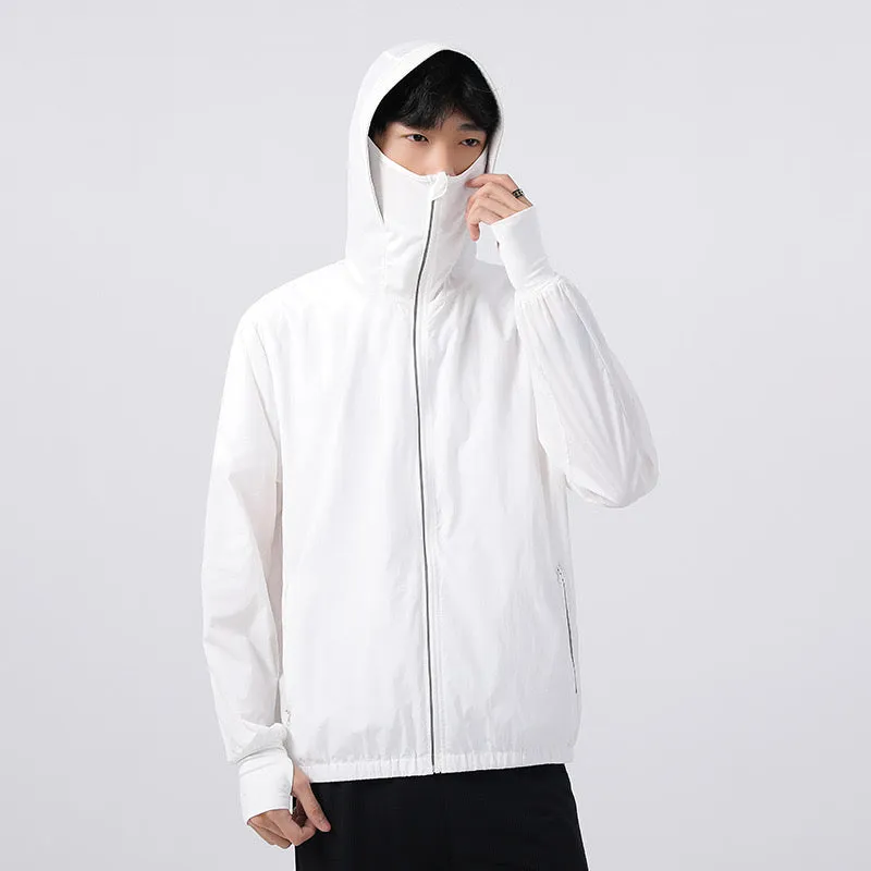 Sun-Protective Cooling Fan Jacket with Smart Temperature Control for Outdoor Comfort