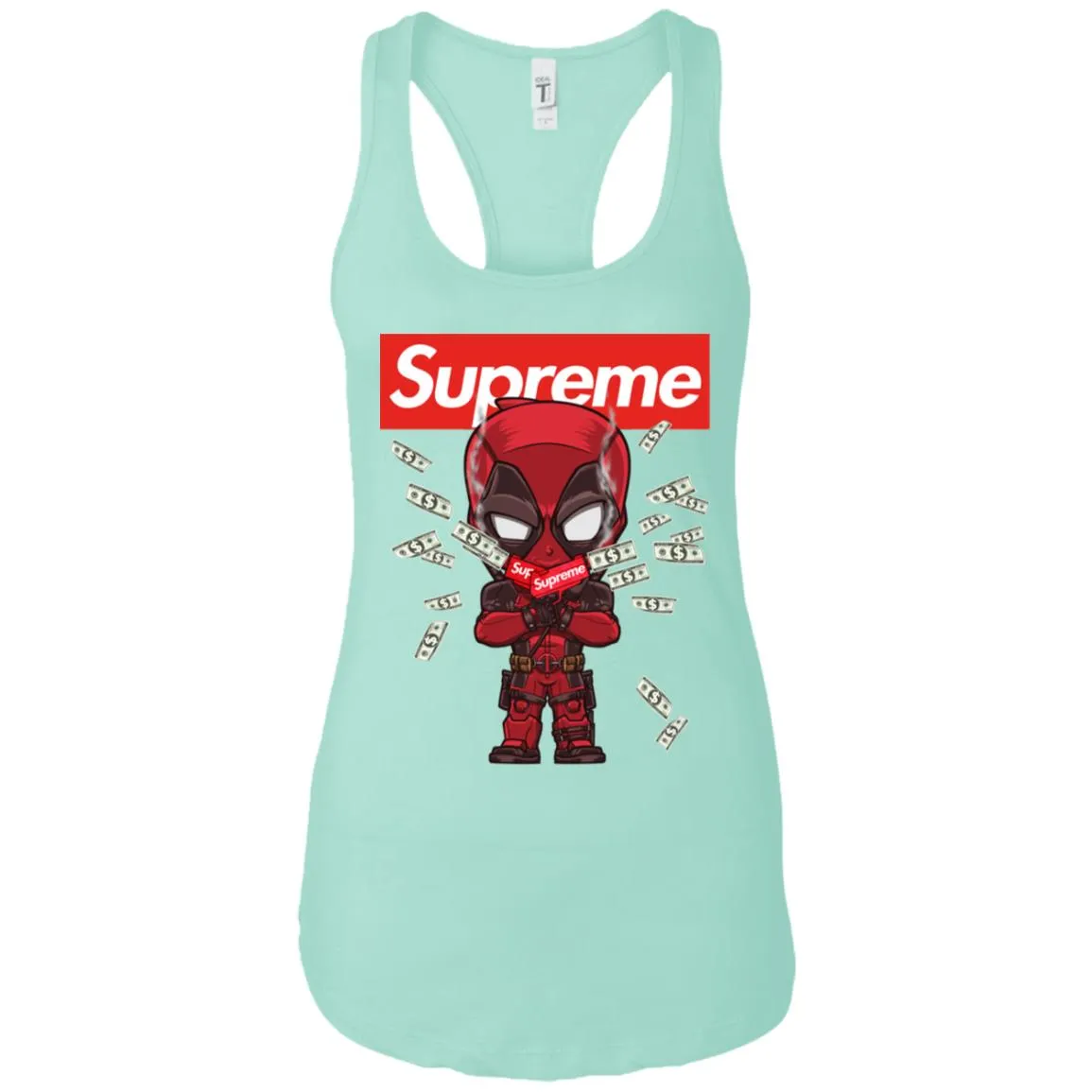 Supreme Deadpool Funny T-shirt Women Tank Top