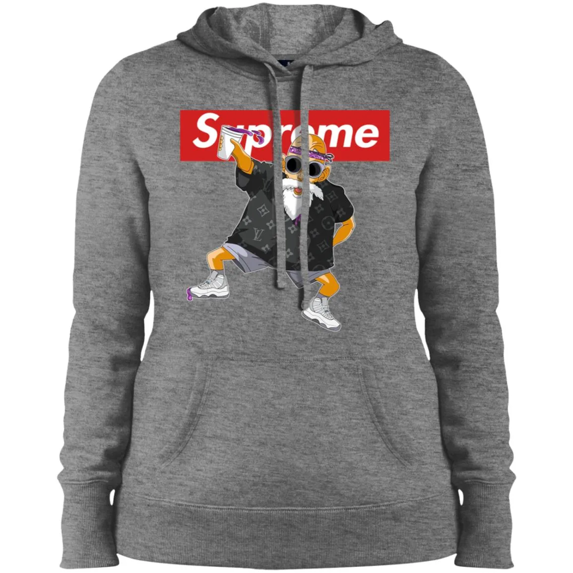 Supreme Kame Sennin Turtle Women Hooded Sweatshirt