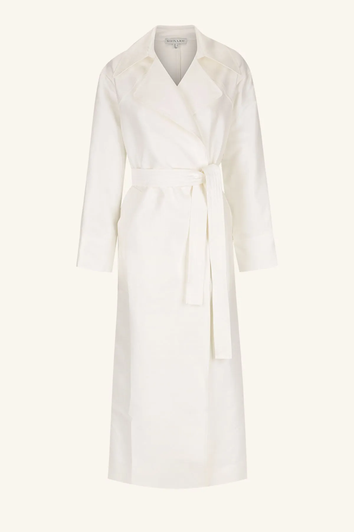 THEA TRENCH COAT - IVORY