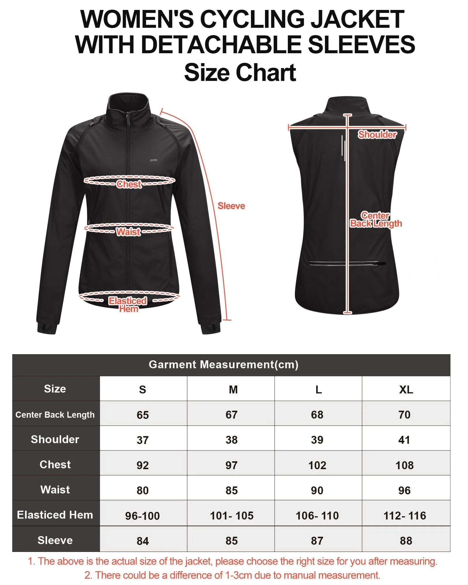 Women's Zip Up Lightweight Athletic Workout Yoga Cycling Track Running Jacket Waterproof Windproof Reflective